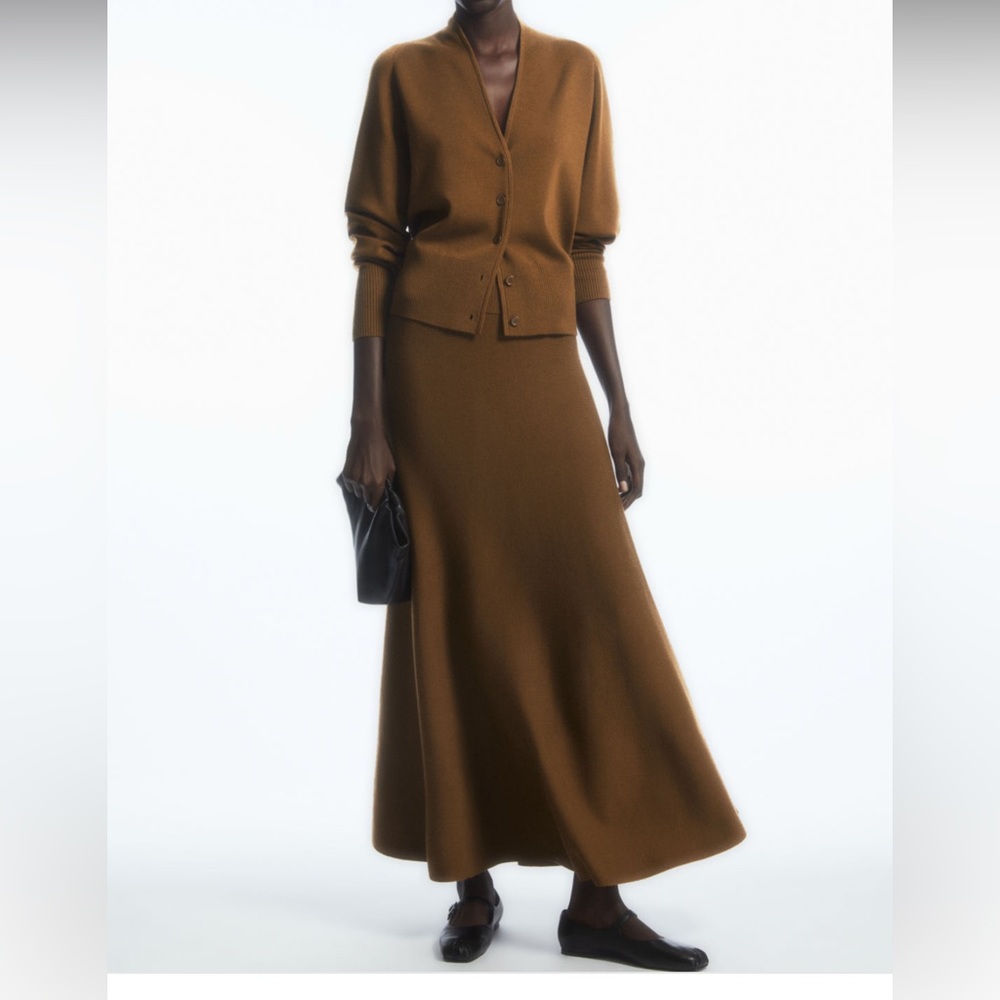 NWT Cos knotted midi skirt